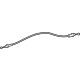Toyota 69730-12181 Lock Cable, Rear