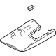 Toyota 86466-12050 Front Camera Front Cover Toyota 86466-12050 Front Camera Front Cover