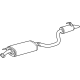 Toyota 17430-0P630 Pipe Assembly, Exhaust, Tail