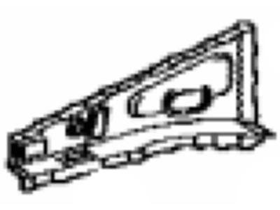 Toyota 53707-42010 Apron Sub-Assy,  Fender Side,  RH