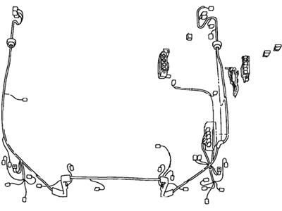 Toyota 82111-07170 Wire,  Engine Room Main