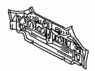 Toyota 58307-07020 Panel Below Lid
