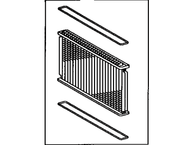 Toyota 04160-07020 Core Kit,  Radiator