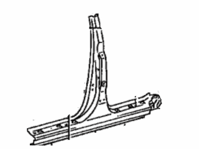 Toyota 61312-07011 Center Pillar