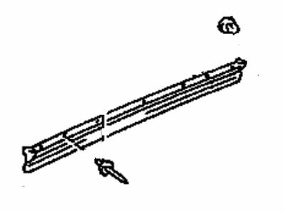Toyota Avalon Door Moldings - 75735-A9010