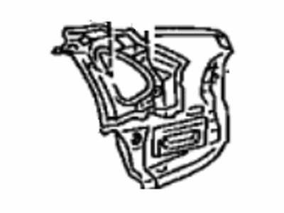 Toyota 61731-07020 Upper Panel