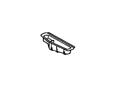Toyota 64490-06010-C0 Tray Assembly, Luggage Compartment Side