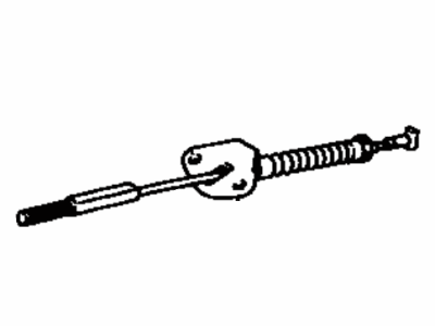 Toyota 46440-07010 Cable Assy,  Parking Brake,  NO.4