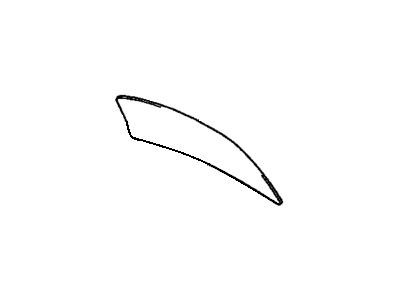 Toyota 64811-AC070 Glass,  Back Window