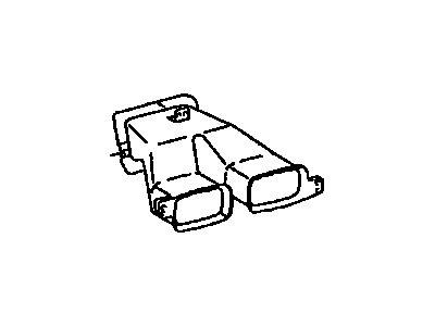Toyota 55845-AC010 Duct