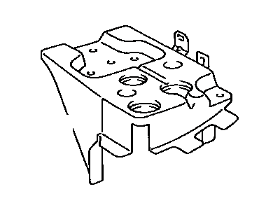 Toyota 53704-33010 Support,  Battery Carrier