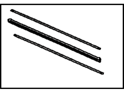 Toyota 85213-07010 Rubber,  Wiper Blade,  RH