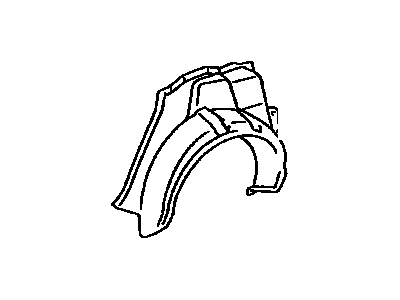 Toyota 61632-07010 Outer Wheelhouse
