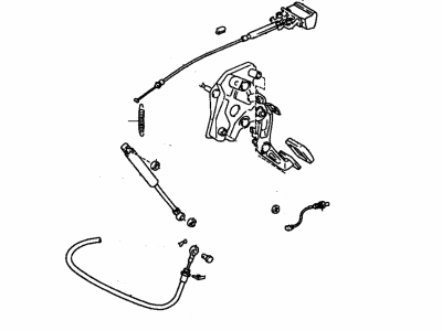 Toyota 46200-07010-C0 Parking Brake Control