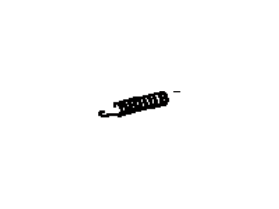 Toyota 90080-50148 Spring, Tension(For Parking Brake Shoe Return)