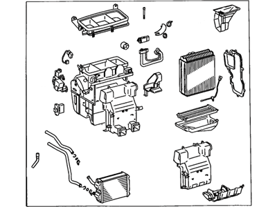 Toyota 87050-07010 A/C & Heater Assembly