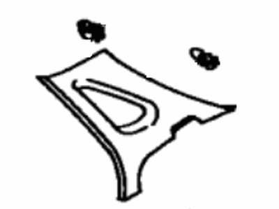 Toyota 62470-AC010-A0 Upper Quarter Trim