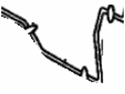 Toyota 47316-07020 Tube,  Front Brake,  NO.6