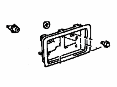 Toyota 76801-41020-B1 Finish Panel