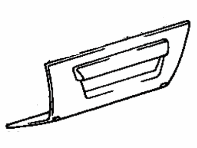 Toyota 74112-AC010-A0 Door,  Front Ash Receptacle