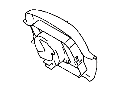 Toyota 45130-07021-C0 Driver Air Bag