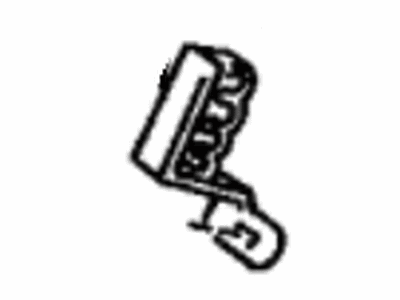 Toyota 77273-06010 Clamp,  Fuel Tube W/Grommet,  NO.6