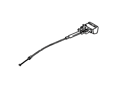 Toyota 46209-41011-E0 Cable Sub-Assy,  Parking Brake Release