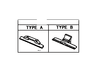 Toyota 56126-22030 Windshield Spacer