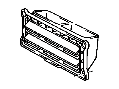 Toyota 62940-AA020 Duct Assy,  Quarter Vent,  LH