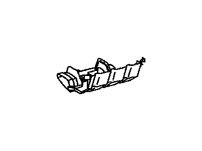 Toyota 87201-07040 Lower Duct