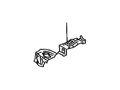 Toyota 64214-07020 Extension