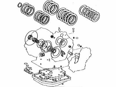 Toyota 04352-17040 Kit,  Transaxle Overhaul(ATM)