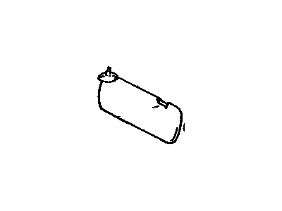 Toyota MR2 Sun Visor - 74320-17360-A0