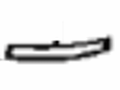 Toyota 76896-17010 Protector,  Rear Spoiler,  NO.6