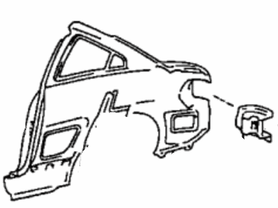 Toyota 61601-17151 Quarter Panel