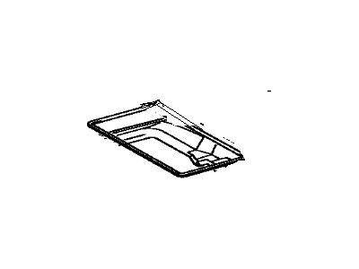 Toyota 63318-17030-B1 Opening Trim