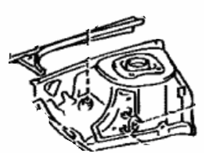 Toyota 53701-17050 Apron Assembly