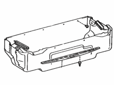 Toyota 64711-17050-C0 Trunk Mat