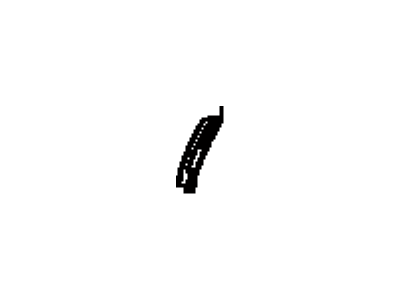 Toyota 62371-17030 Weatherstrip Retainer