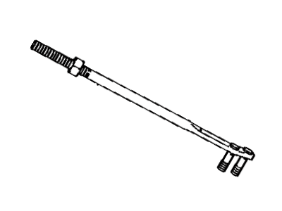 Toyota MR2 Suspension Strut Rod - 48660-17040