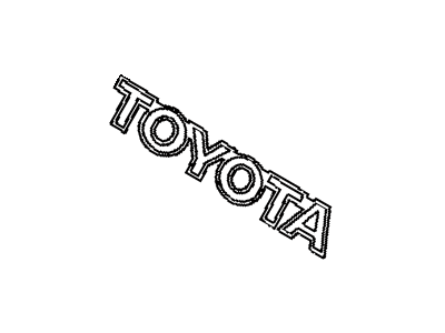Toyota MR2 Emblem - 75441-17080-22