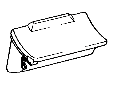 Toyota 74102-17050 Ashtray, Front