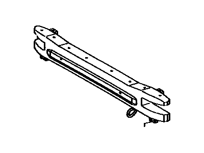Toyota 52021-17030 Reinforcement Beam