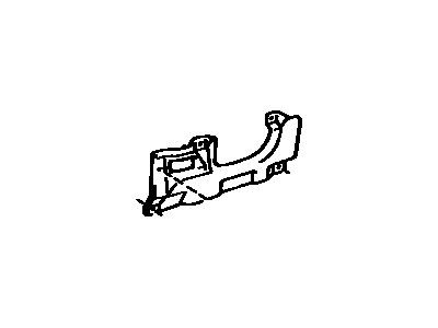 Toyota 55406-17010 Knee Bolster