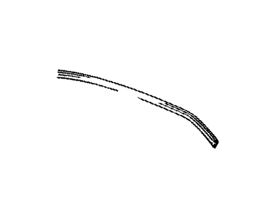 Toyota 75575-17010 Lower Molding