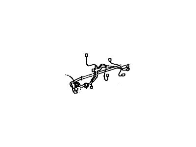 Toyota 82152-17140 Wire,  Front Door,  LH