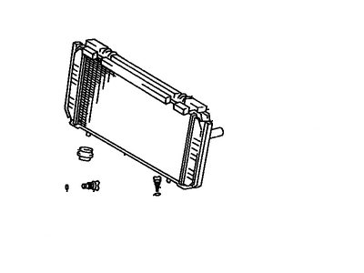 Toyota MR2 Radiator - 16400-74620