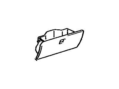 Toyota MR2 Glove Box - 55550-17030-22