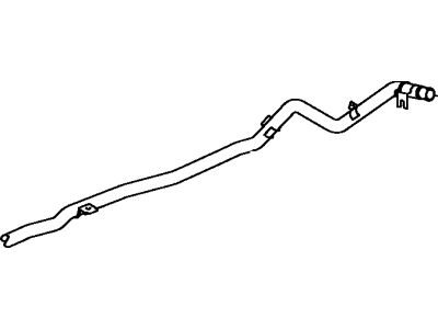 Toyota 87208-17060 Pipe Sub-Assy,  Heater Water,  B