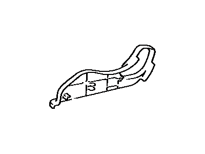 Toyota 71811-17040-C0 Outer Cover
